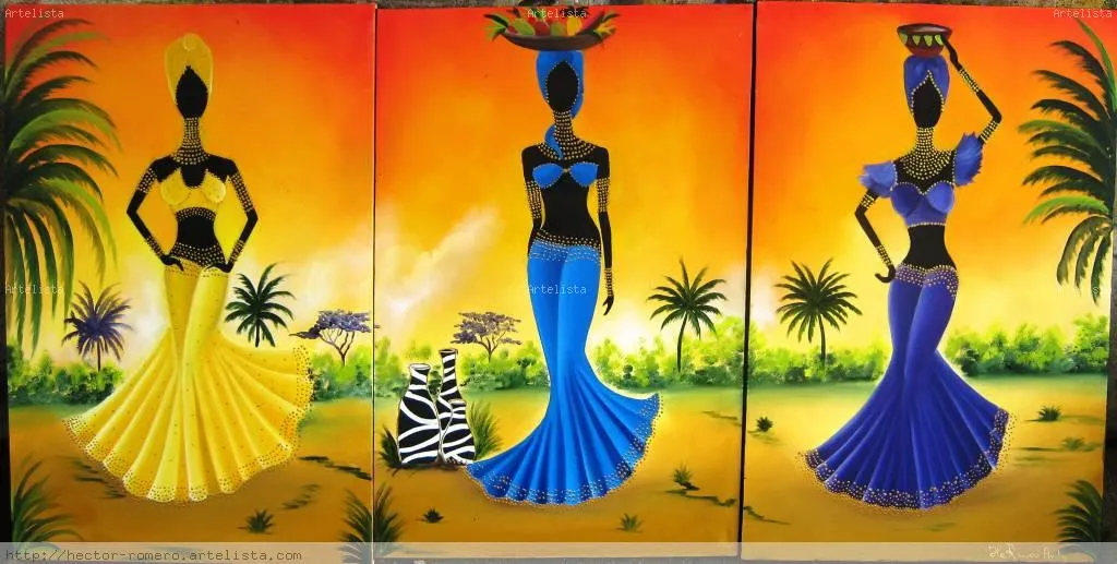 NEGRAS AFRICANAS hector miguel romero avila - Artelista. NEGRAS AFRICANAS hector miguel romero avila - Artelista.