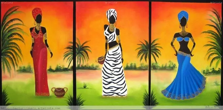 NEGRAS AFRICANAS II hector miguel romero avila - Artelista ... NEGRAS AFRICANAS II hector miguel romero avila - Artelista ...
