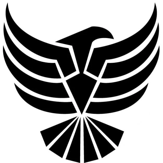 Negro águila clip art ilustración vectorial | Descargar Vectores ... Negro águila clip art ilustración vectorial | Descargar Vectores ...