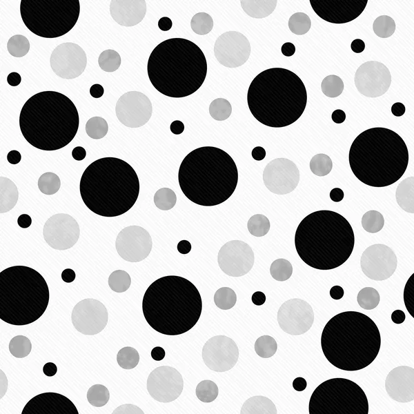 Negro, gris y blanco lunares repetición de fondo — Foto stock ... Negro, gris y blanco lunares repetición de fondo — Foto stock ...