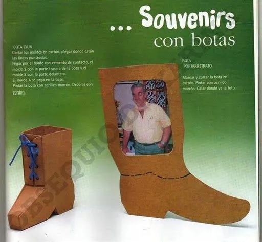 Como hacer una bota vaquera de fomi - Imagui