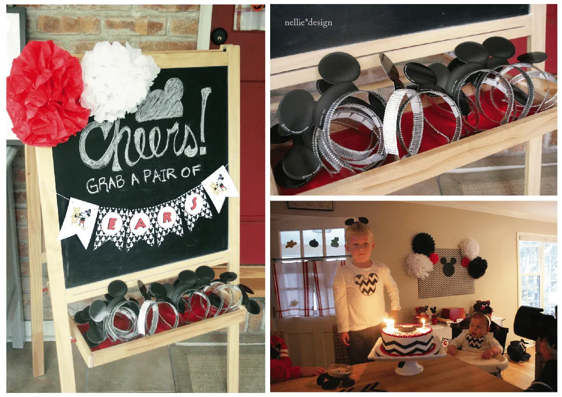 Nellie Design: Vintage Mickey Mouse Birthday Party Nellie Design: Vintage Mickey Mouse Birthday Party
