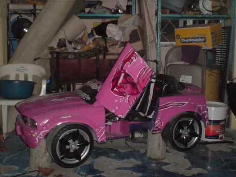 NELLY'S TEAM MUSTANG POWER WHEELS TUNING WITH LAMBODOORS(CON ...