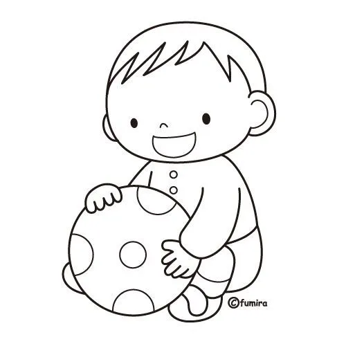 Niña jugando para colorear infantil - Imagui Niña jugando para colorear infantil - Imagui