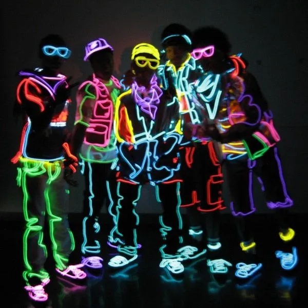 Neon alambre 2,3 mm - rojo | Cool Mania