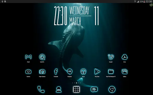Neon CyanPD - Icon Pack v1.0 ~ Todo Para Nuestro Android
