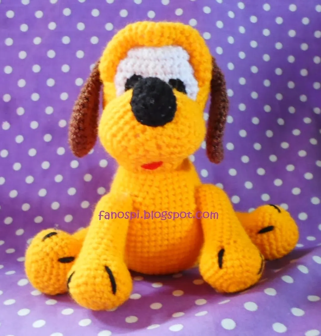 Neryosp: Baby Pluto amigurumi