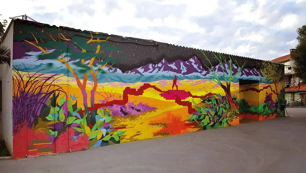 Néstor del Barrio o el fluir del color | Cáñamo Néstor del Barrio o el fluir del color | Cáñamo