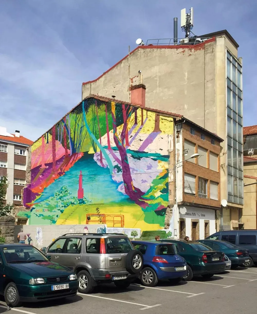 Néstor del Barrio o el fluir del color | Cáñamo Néstor del Barrio o el fluir del color | Cáñamo