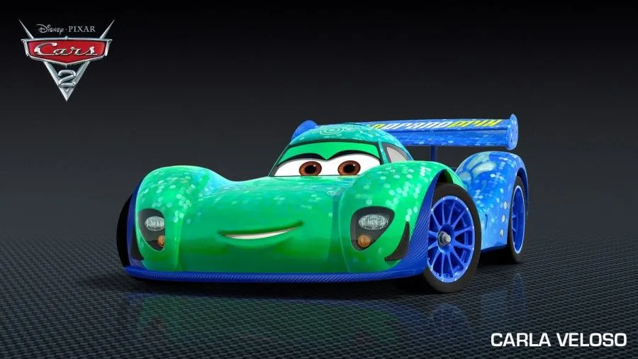 New Cars 2 Character Revealed - Carla Veloso - HeyUGuys