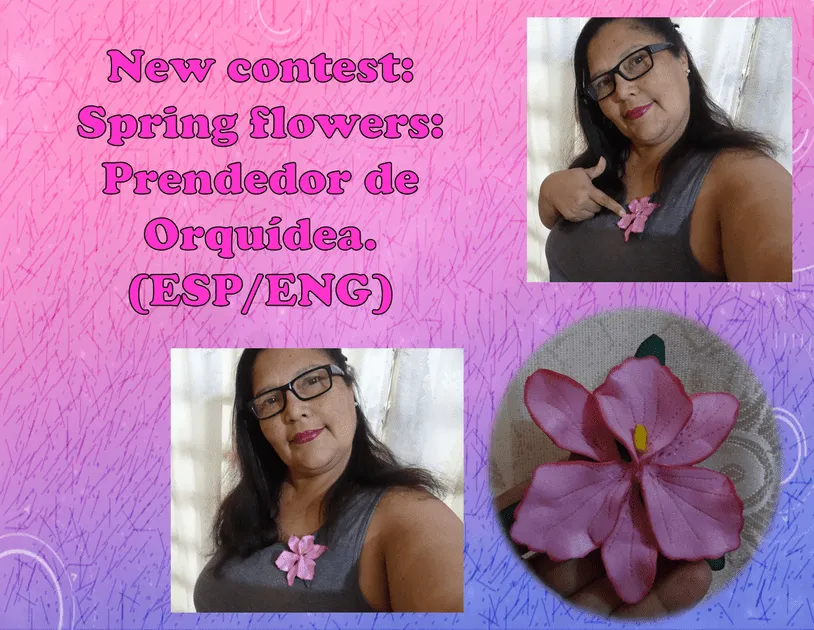New contest: Spring flowers :Prendedor de Orquídea. (ESP/ENG) - Neoxian City New contest: Spring flowers :Prendedor de Orquídea. (ESP/ENG) - Neoxian City