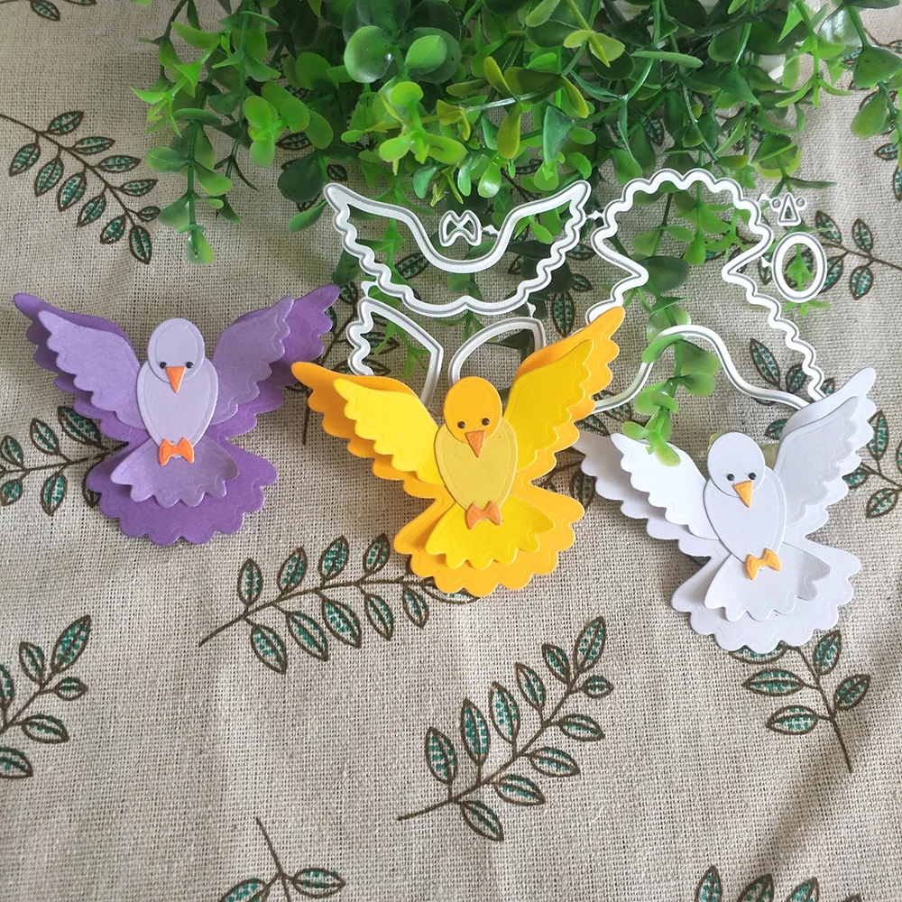 New cute 3D pigeon, bird metal cutting dies, used for DIY scrapbooking, card making, photo album decoration, handmade crafts - AliExpress New cute 3D pigeon, bird metal cutting dies, used for DIY scrapbooking, card making, photo album decoration, handmade crafts - AliExpress