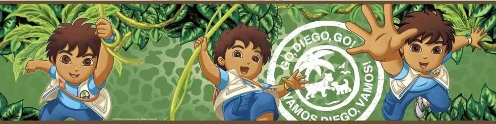 New Go Diego Go Wallpaper Border Boys Peel Stick Wall Decorations ... New Go Diego Go Wallpaper Border Boys Peel Stick Wall Decorations ...