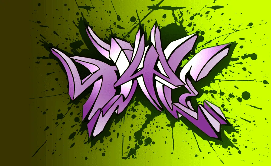 New Graffiti: Graffiti 3d >> 3d graffiti purple art New Graffiti: Graffiti 3d >> 3d graffiti purple art