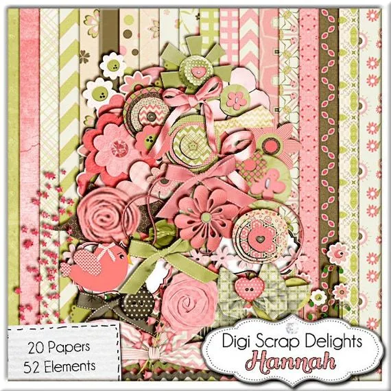 New Hannah Digital Scrapbook Kit & Freebie | Digital Scrapbooking Blog New Hannah Digital Scrapbook Kit & Freebie | Digital Scrapbooking Blog