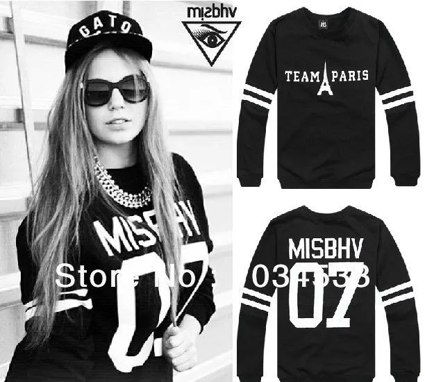 New Unisex Hip Hop RAP MISBHV HBA BEEN TRILL GD clothing Crewneck ...