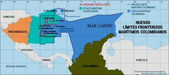 Nicaragua acepta un tratado con Colombia para implementar límite ... Nicaragua acepta un tratado con Colombia para implementar límite ...