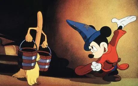 Nicky, la aprendiz de bruja vs Mickey, el aprendiz de brujo ... Nicky, la aprendiz de bruja vs Mickey, el aprendiz de brujo ...