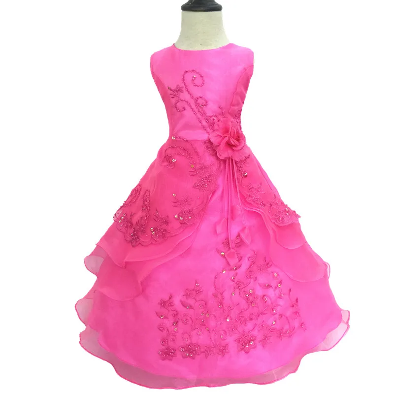 Nicoevaropa-vestido de graduación para niñas, ropa Formal bordada para dama de honor, boda, Navidad, fiesta de princesa - AliExpress Nicoevaropa-vestido de graduación para niñas, ropa Formal bordada para dama de honor, boda, Navidad, fiesta de princesa - AliExpress