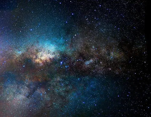 night space galaxy nebula stars blue sun milky way star Astronomy ...