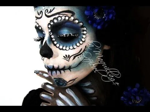 Niia Hall Maquillage #SANTA MUERTE - YouTube Niia Hall Maquillage #SANTA MUERTE - YouTube