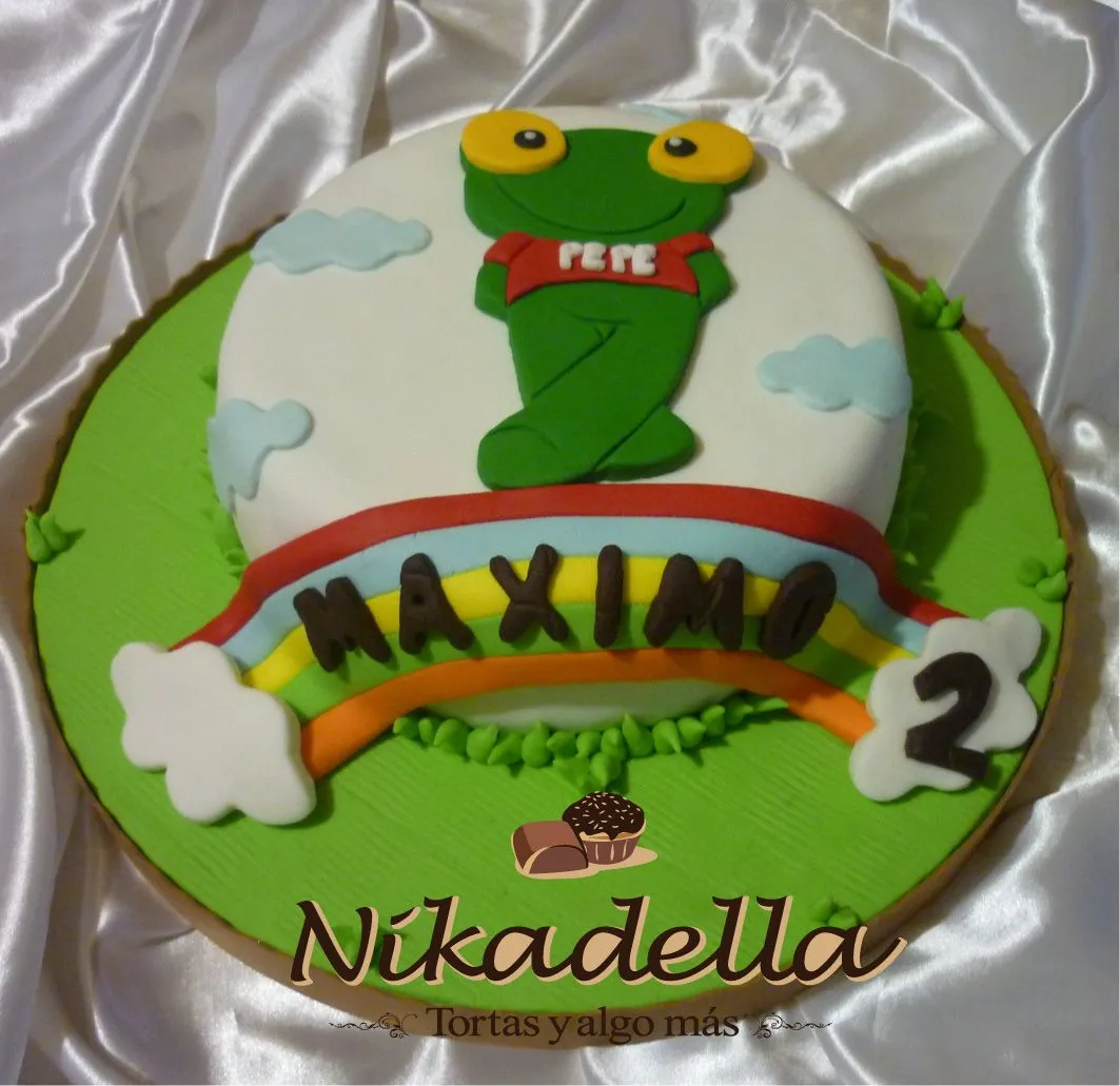 Nikadella: Torta sapo pepe Máximo 2 años