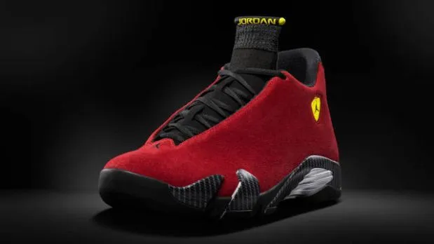 Nike lanza zapatillas Air Jordan inspiradas en Ferrari ... Nike lanza zapatillas Air Jordan inspiradas en Ferrari ...
