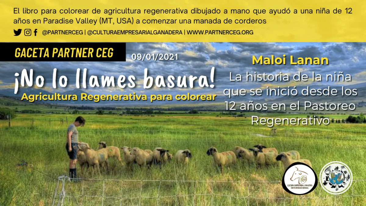 La niña que desde sus 12 años se inició en el Pastoreo Regenerativo - Gaceta - PARTNER CEG La niña que desde sus 12 años se inició en el Pastoreo Regenerativo - Gaceta - PARTNER CEG