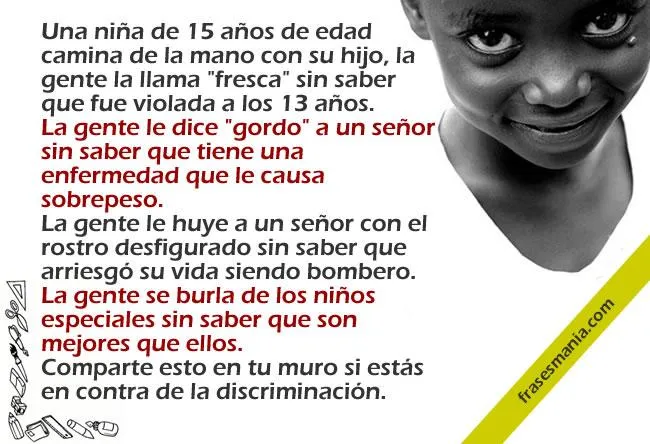 Una niña de 15 años de edad camina de la .... Frases. Una niña de 15 años de edad camina de la .... Frases.
