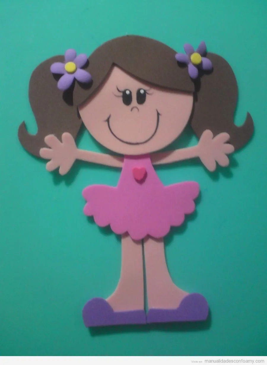 Bailarina archivos • Manualidades con Foamy