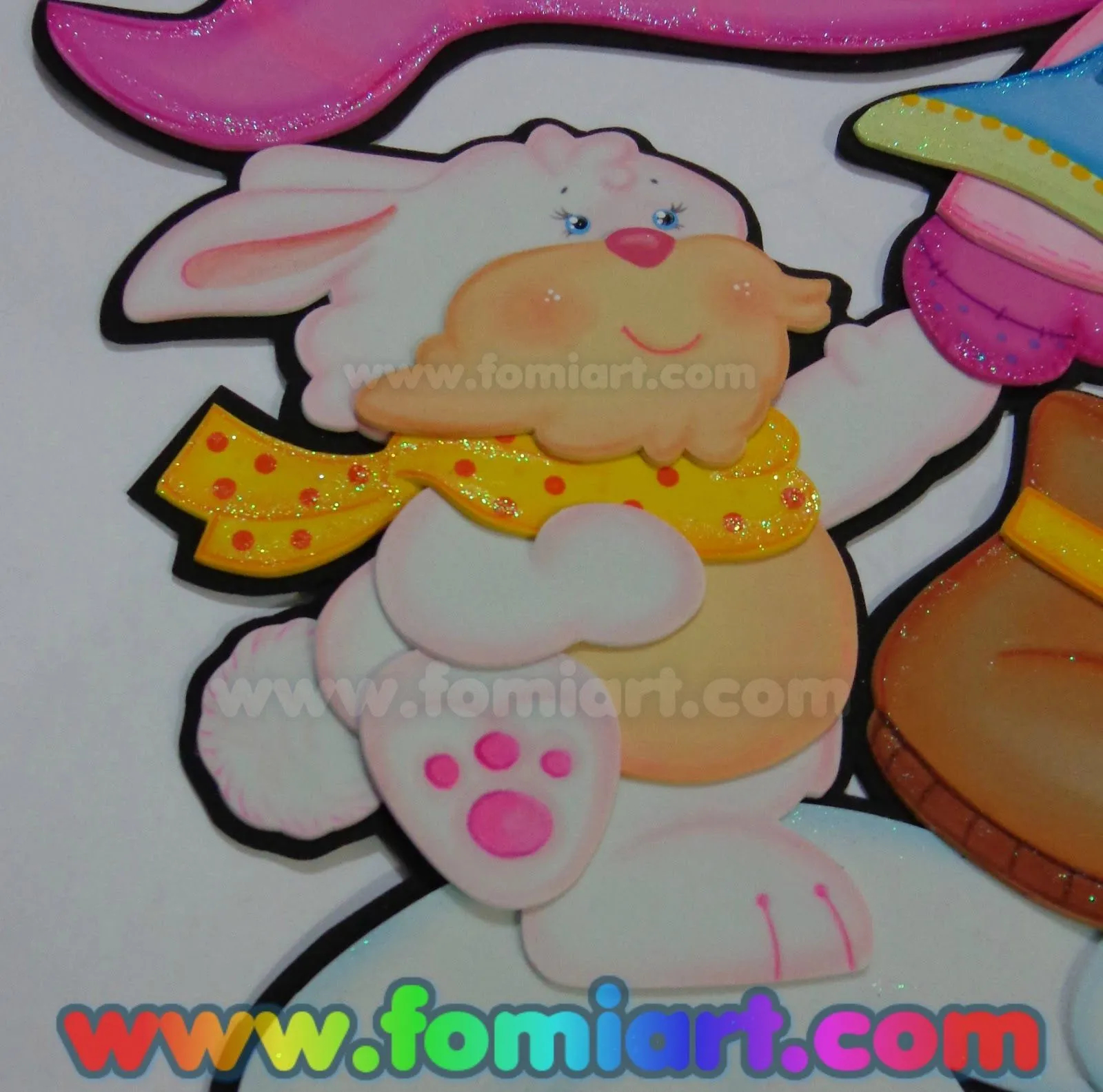 Niña Con Bufanda Rosa/Fomiart - Fomiart