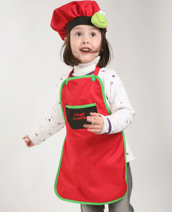 Traje de chef niña - Imagui