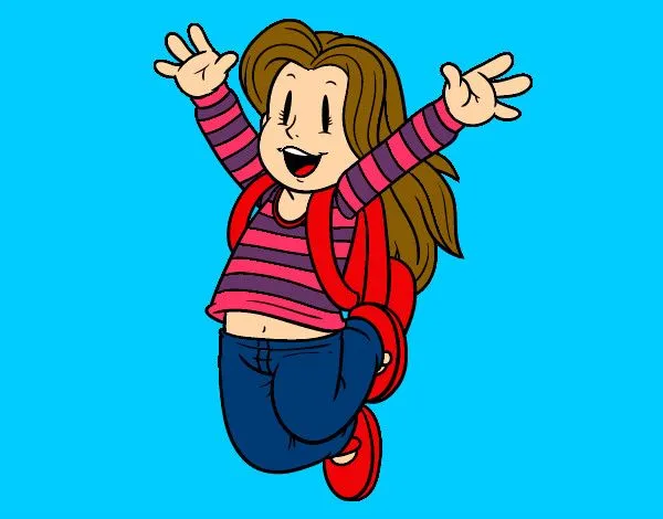 nina-con-mochila-colegio- ...