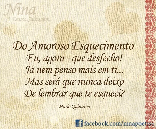 Nina a Deusa Selvagem - Poesias de Amor: Poesias de Amor Pequenas ...