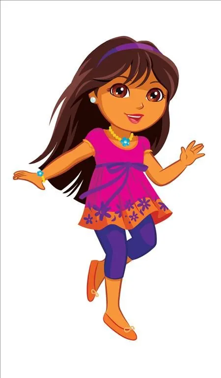 Niña dibujos animados - Imagui