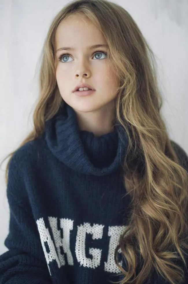 La niña más guapa del mundo tiene nueve años, es modelo y se llama Kristina  Pimenova