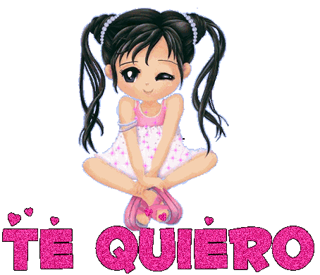 Niña pequeña sentada te quiere mucho - ∞ Solo Imagenes, Frases ...