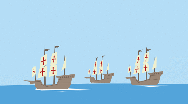 Nina, Pinta, and Santa Maria | ClipArt ETC