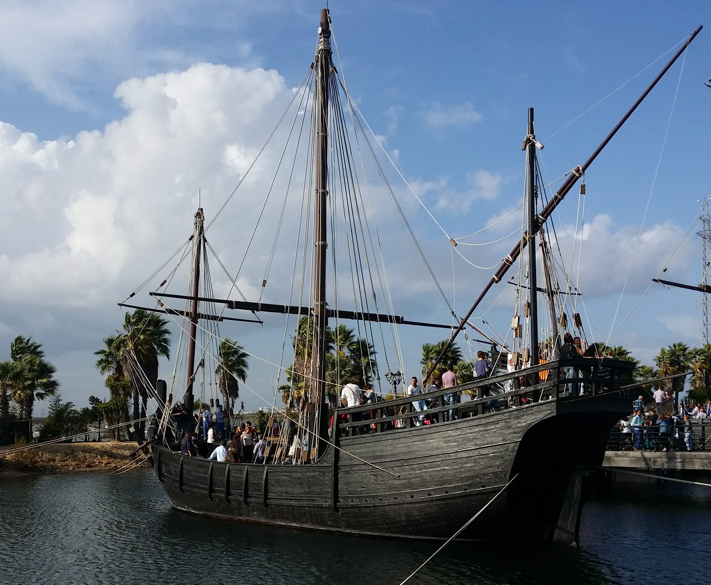 La Niña, la Pinta y la Santa María