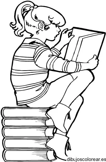 Niñas | Dibujos para Colorear