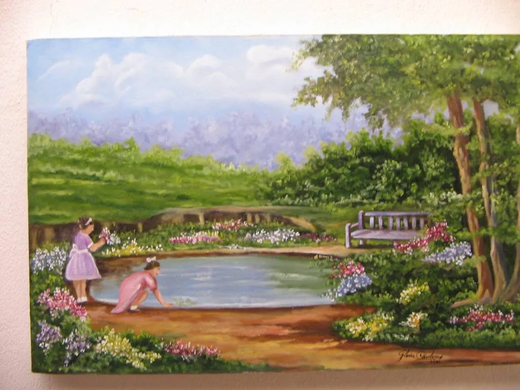 NIÑAS EN EL LAGO Gloria Inés Cárdenas Oviedo - Artelista. NIÑAS EN EL LAGO Gloria Inés Cárdenas Oviedo - Artelista.