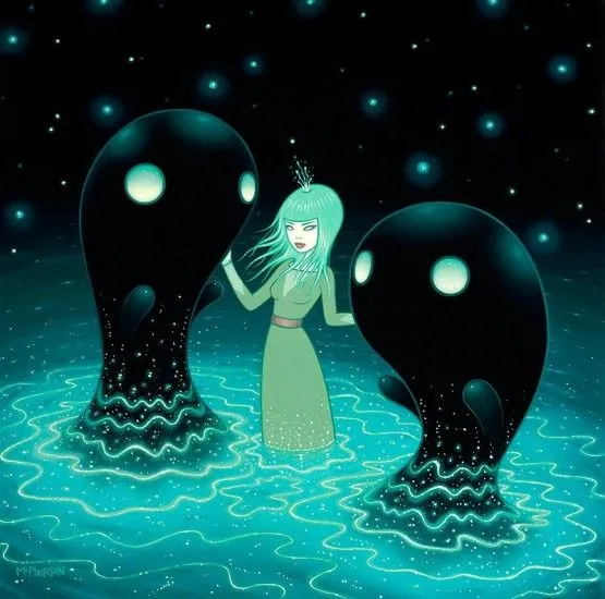 Las ninfas fosforescentes y abisales de Tara McPherson - 20minutos.