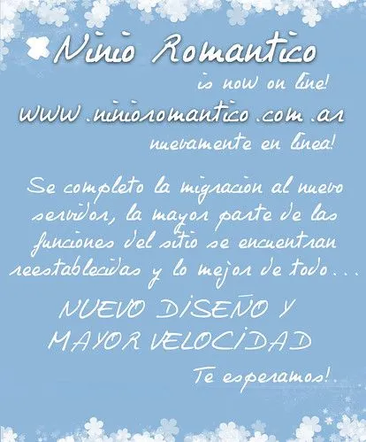 Ninio Romantico en linea! - Uncategorized - Ninio Romantico 