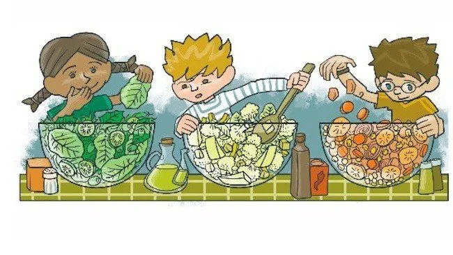 Niños comiendo frutas y verduras para colorear - Imagui Niños comiendo frutas y verduras para colorear - Imagui
