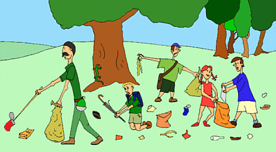 Niño arrojando basura - Imagui