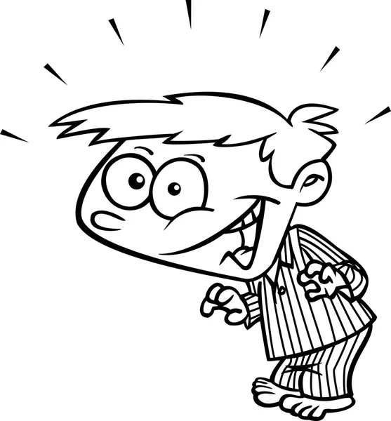Niño de dibujos animados sorprendido — Vector stock © ronleishman ...