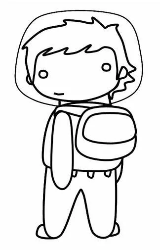 Un niño entrando al colegio - Imagui