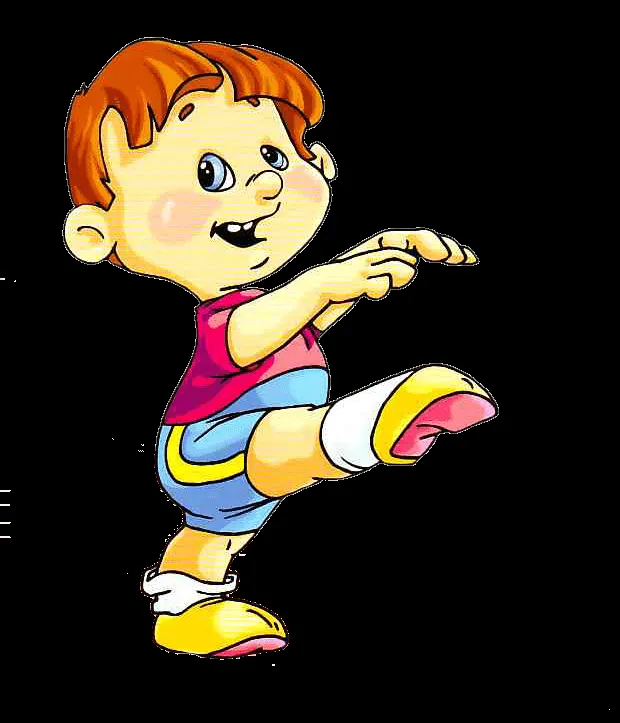 Dibujos de niños haciendo deporte - Imagui