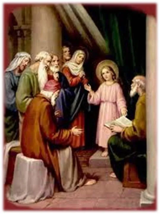 El niño Jesús perdido y hallado en el templo para colorear - Imagui El niño Jesús perdido y hallado en el templo para colorear - Imagui