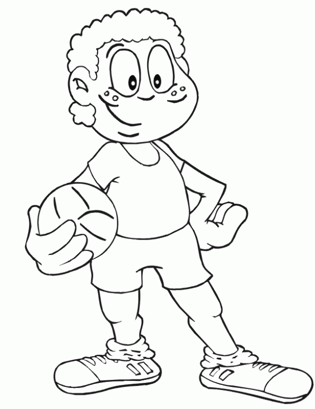 Dibujo de Niño jugando al fútbol para colorear. Dibujos infantiles ... Dibujo de Niño jugando al fútbol para colorear. Dibujos infantiles ...